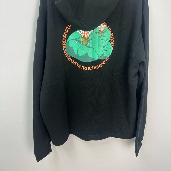 Nike Kyrie Basketball Pullover Oversized Black Hoodie DQ6111-010 Size Large Tall - Picture 7 of 12